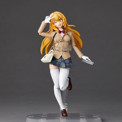 A Certain Scientific Railgun Shokuhou Misaki Winter Version Revoltech Amazing Yamaguchi Action Figure
