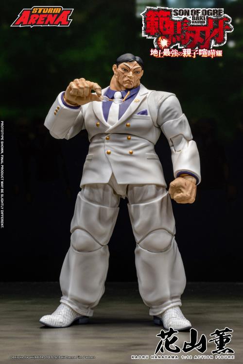 Baki Hanma: Son of Ogre Storm Arena Kaoru Hanayama 1/12 Scale Action Figure