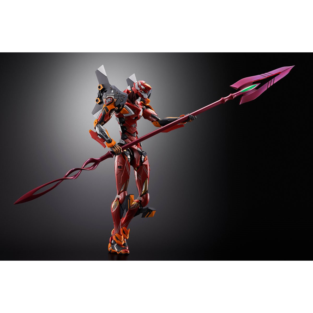 Evangelion Test Type-01 30th Anniversary with Spear Gaius Metal Build Action Figure