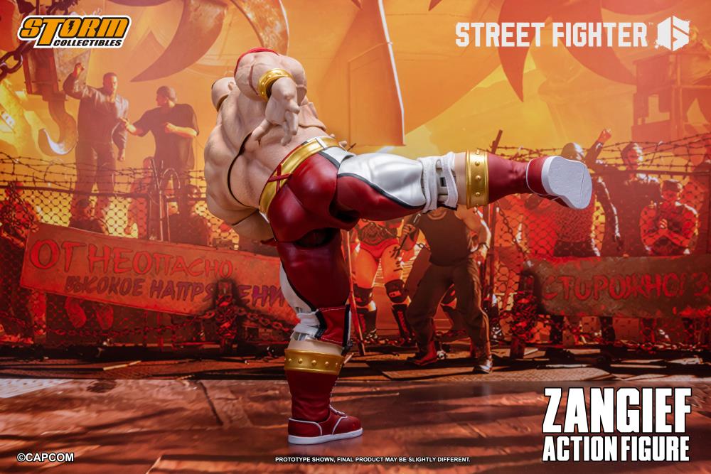 Ultra Street Fighter 6 Zangief 1/12 Scale Action Figure