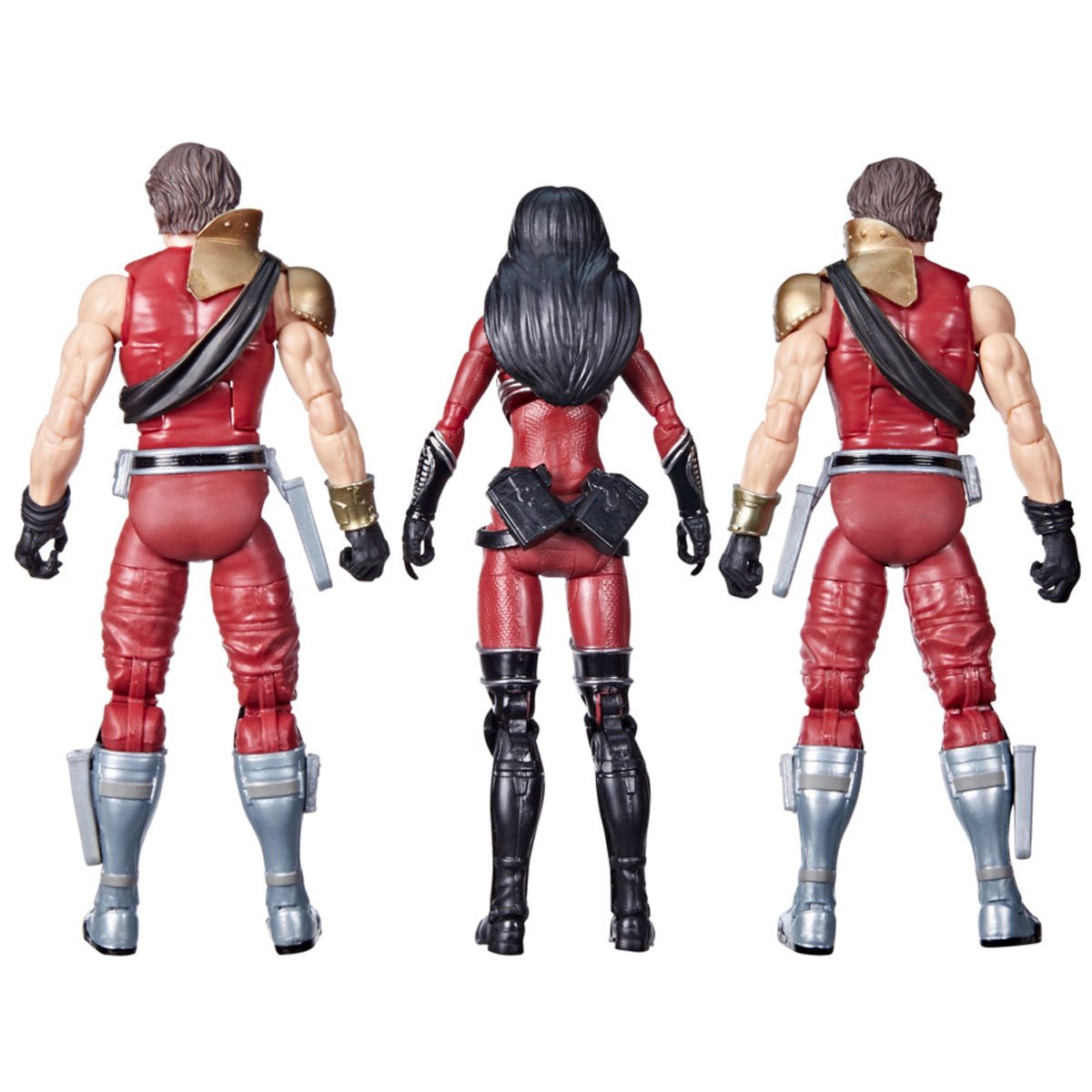 G.I. Joe Classified Series Crimson Strike Team Baroness, Tomax, & Xamot 6-Inch Action Figures