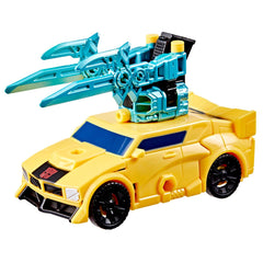 Transformers Cyberworld Bumblebee Armored Cyber Changers 4-Inch Action Figure