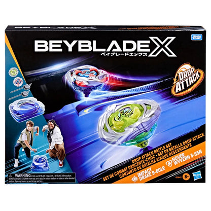 Beyblade X Drop Attack Battle Set with Beystadium Arena