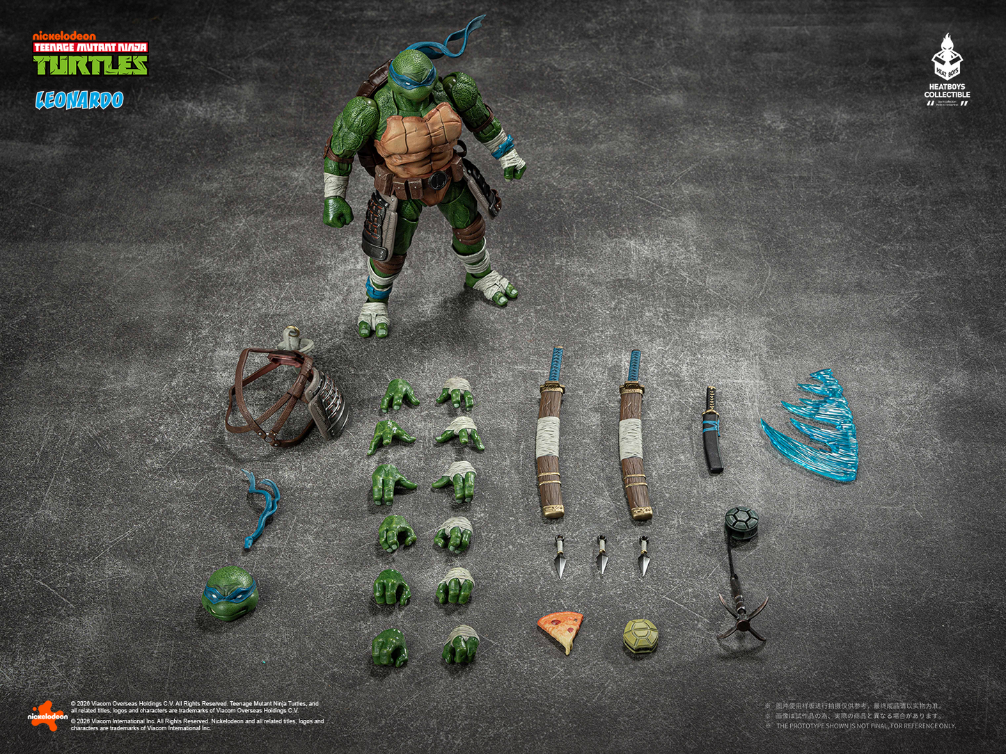 Teenage Mutant Ninja Turtles HB0103 Standard Ver. Leonardo Action Figure