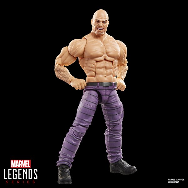 Marvel Legends Series Absorbing Man Retro Comics Secret Wars 6 Inch Action Figure with Shield