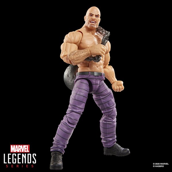 Marvel Legends Series Absorbing Man Retro Comics Secret Wars 6 Inch Action Figure with Shield