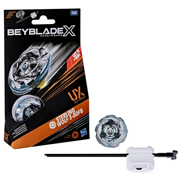 Beyblade X Sterling Wolf 3-80FB UX Starter Pack Set