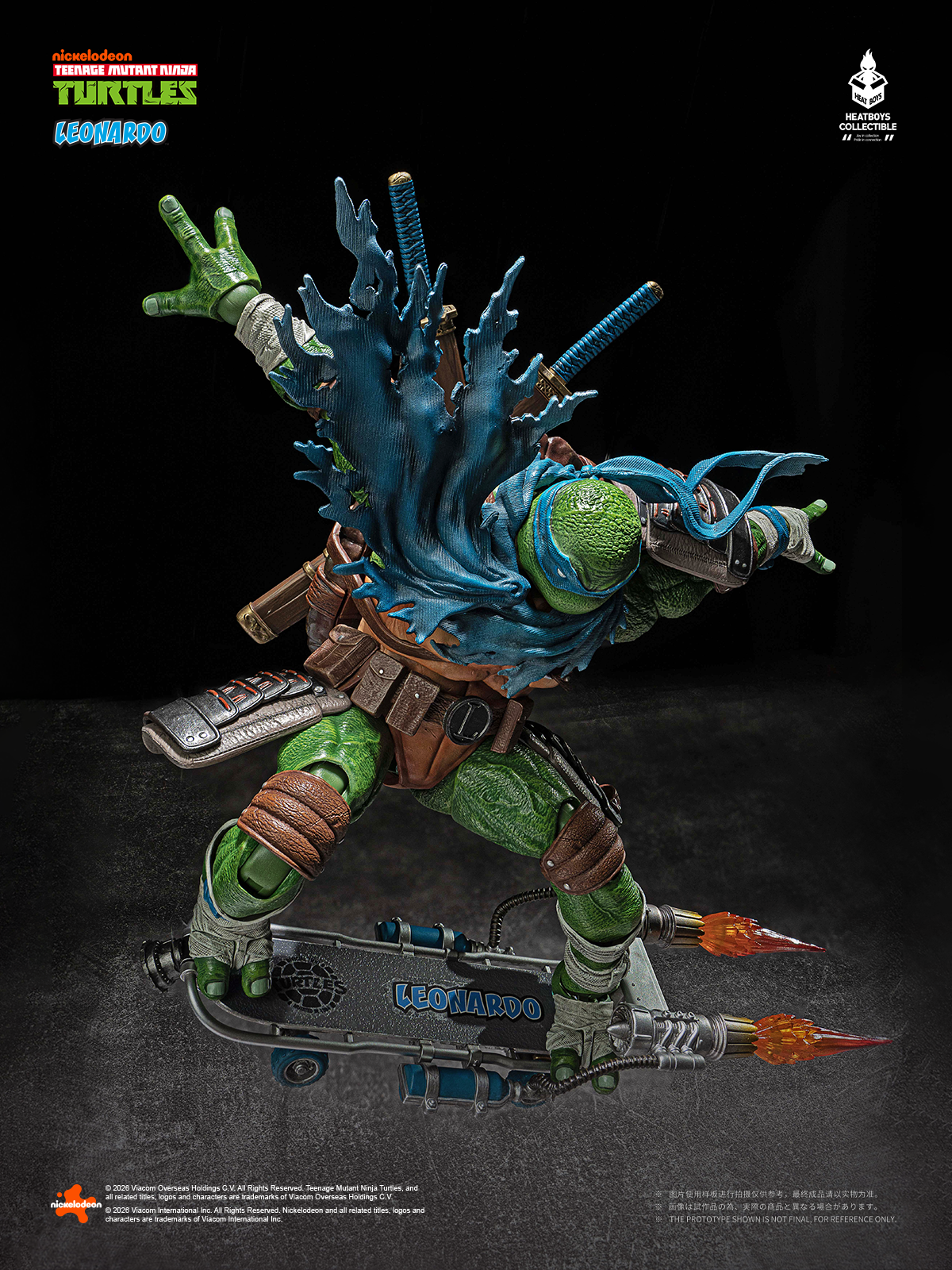 Teenage Mutant Ninja Turtles HB0103 Deluxe Ver. Leonardo Action Figure