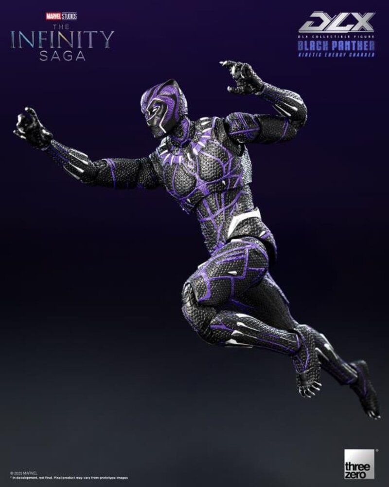 Marvel Studios: The Infinity Saga Black Panther Kinetic Energy Charged DLX Action Figure