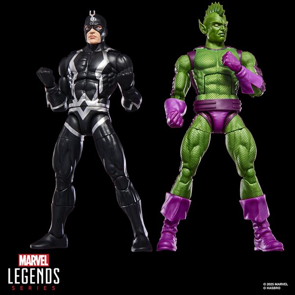Inhumans Marvel Legends Black Bolt & Marvel’s Triton 6-Inch Action Figures 2-Pack