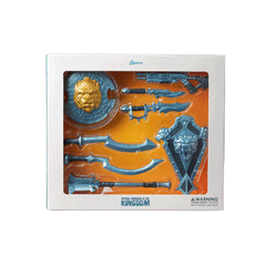 Animal Warriors of the Kingdom Primal Collection Cobalt Steel Weapon Set