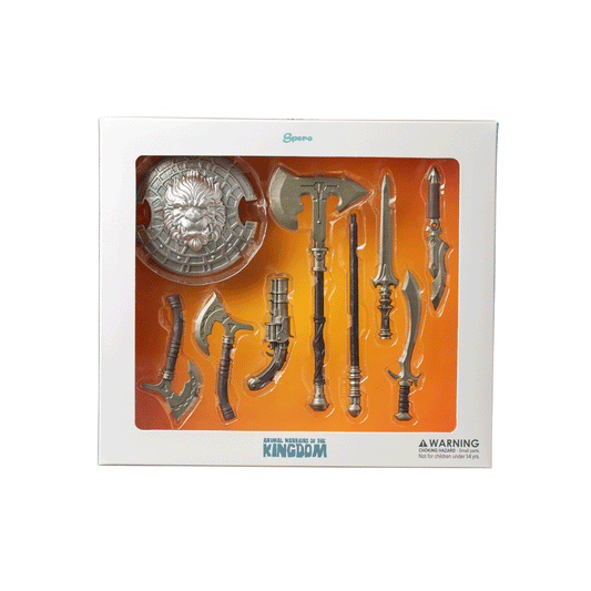 Animal Warriors of the Kingdom Primal Collection Iron Weapon Set