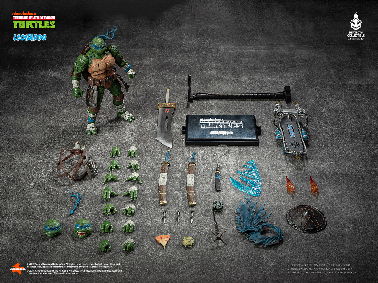 Teenage Mutant Ninja Turtles HB0103 Deluxe Ver. Leonardo Action Figure