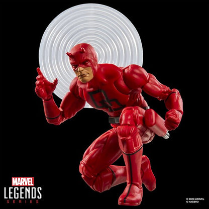 Marvel Legends Series Daredevil Retro Comics Secret Wars 6 Inch Action Figure with Shield