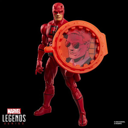 Marvel Legends Series Daredevil Retro Comics Secret Wars 6 Inch Action Figure with Shield