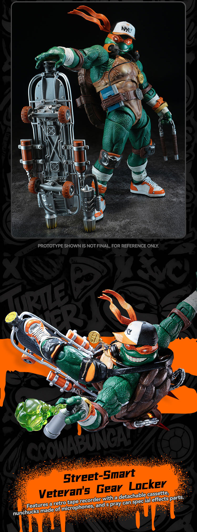 Teenage Mutant Ninja Turtles HB0105 Deluxe Ver. Michelangelo Action Figure