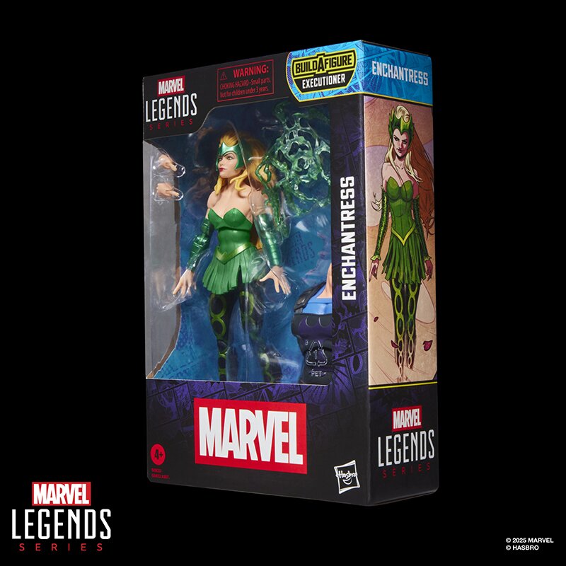 Marvel Legends Series Enchantress, Thor Comics Collectible 6-Inch Scale Action Figure