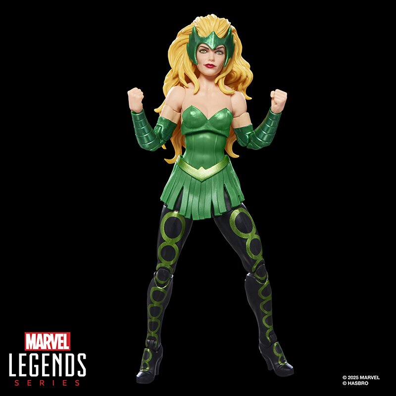 Marvel Legends Series Enchantress, Thor Comics Collectible 6-Inch Scale Action Figure