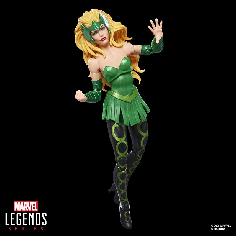 Marvel Legends Series Enchantress, Thor Comics Collectible 6-Inch Scale Action Figure