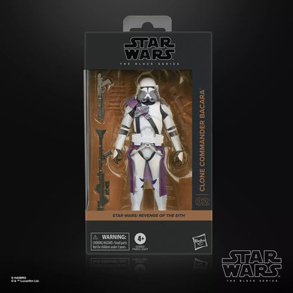 Star Wars The Black Series Clone Commander Bacara Acton Figure