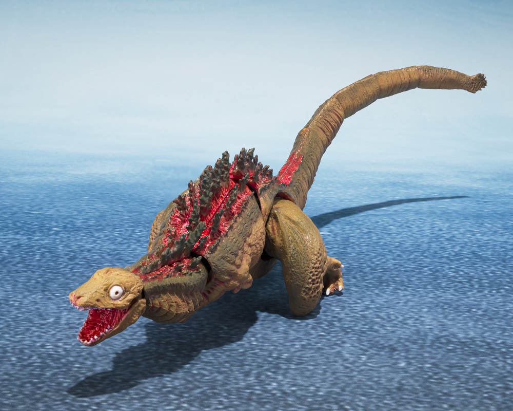 Godzilla 2016 The Second Form, Third Form, and Giant Unidentified Creature S.H.MonsterArts Action Figure Set