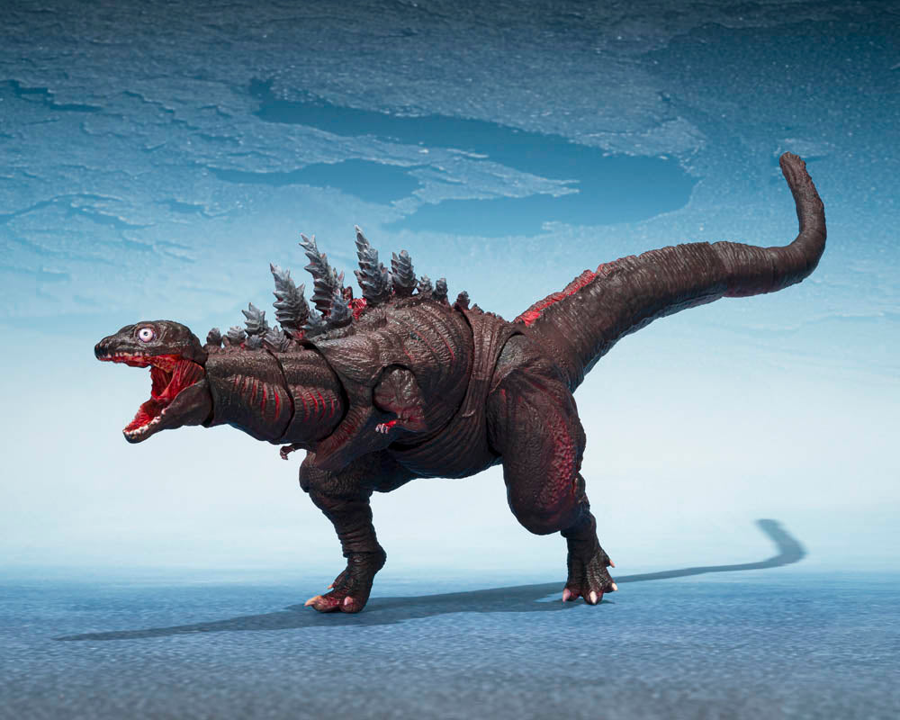 Godzilla 2016 The Second Form, Third Form, and Giant Unidentified Creature S.H.MonsterArts Action Figure Set
