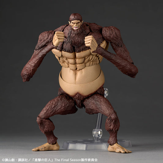 [Pre-Order] Attack on Titan NR097 Beast Titan Revoltech Amazing Yamaguchi Action Figure