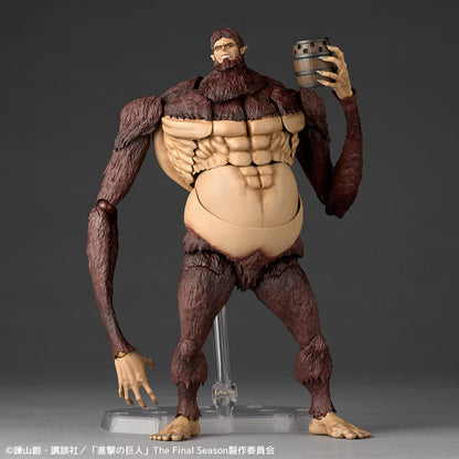 Attack on Titan NR097 Beast Titan Revoltech Amazing Yamaguchi Action Figure