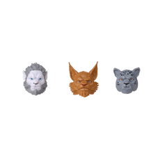 Animal Warriors of The Kingdom Primal Collection Feral Felines Head Set