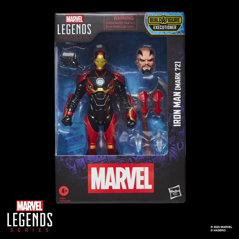 Marvel Legends Series Iron Man (Mark 72), Iron Man Comics Collectible 6-Inch Scale Action Figure