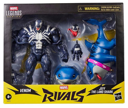 Marvel Legends Series Marvel Rivals Venom & Jeff the Land Shark Action Figure 2-Pack