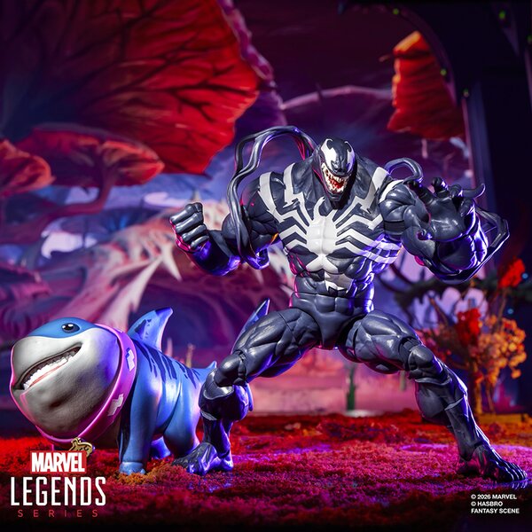 Marvel Legends Series Marvel Rivals Venom & Jeff the Land Shark Action Figure 2-Pack