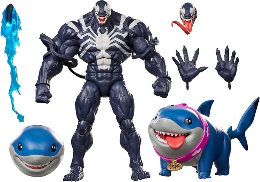 Marvel Legends Series Marvel Rivals Venom & Jeff the Land Shark Action Figure 2-Pack