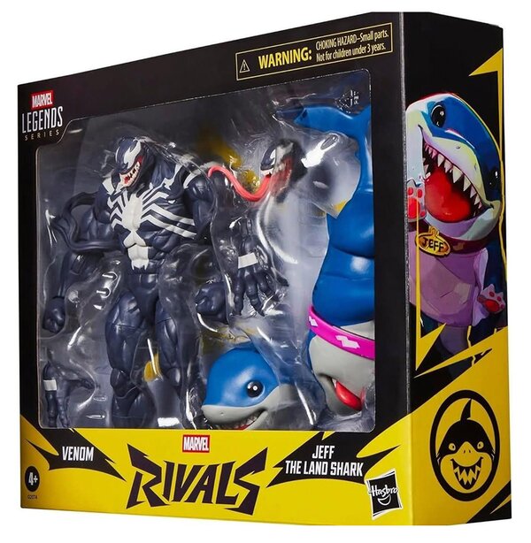 Marvel Legends Series Marvel Rivals Venom & Jeff the Land Shark Action Figure 2-Pack
