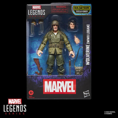 Marvel Legends Series Wolverine (WWII Logan), X-Men Comics Collectible 6-Inch Scale Action Figure