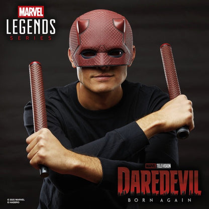 Marvel Legends Series Daredevil: Born Again Premium Roleplay Mask & Billy Club