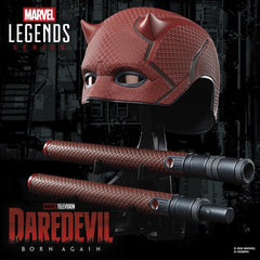 [Pre-Order] Marvel Legends Series Daredevil: Born Again Premium Roleplay Mask & Billy Club