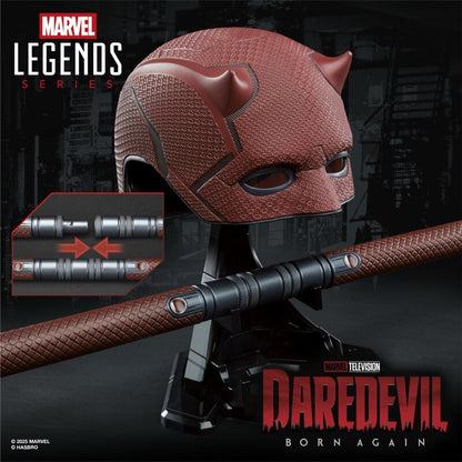 Marvel Legends Series Daredevil: Born Again Premium Roleplay Mask & Billy Club