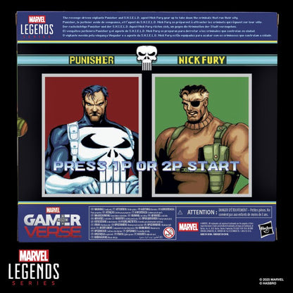 Marvel Legends Gamerverse Punisher and Nick Fury Action Figures 2-Pack