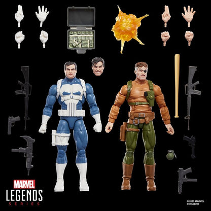 Marvel Legends Gamerverse Punisher and Nick Fury Action Figures 2-Pack