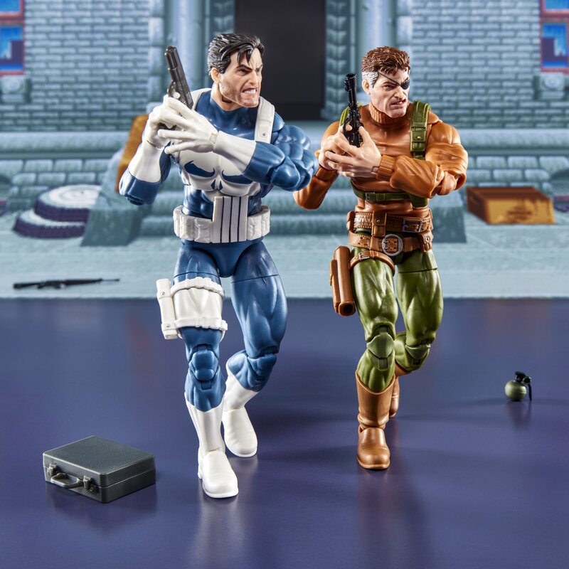 Marvel Legends Gamerverse Punisher and Nick Fury Action Figures 2-Pack