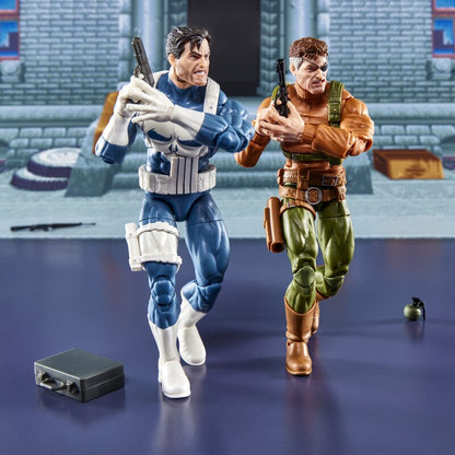 Marvel Legends Gamerverse Punisher and Nick Fury Action Figures 2-Pack