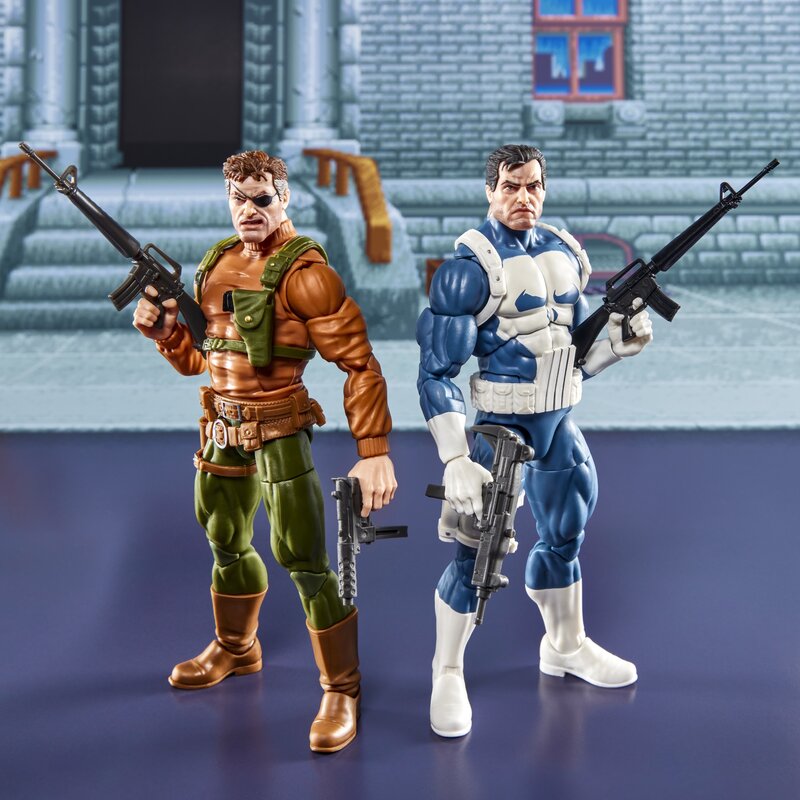 Marvel Legends Gamerverse Punisher and Nick Fury Action Figures 2-Pack