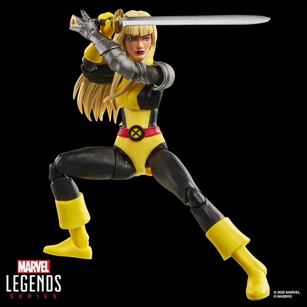 Marvel Legends Series Magik Retro Comics Secret Wars 6 Inch Action Figure with Shield