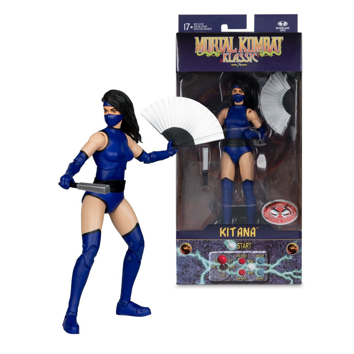 Mortal Kombat Klassic Kitana 7-Inch Action Figure
