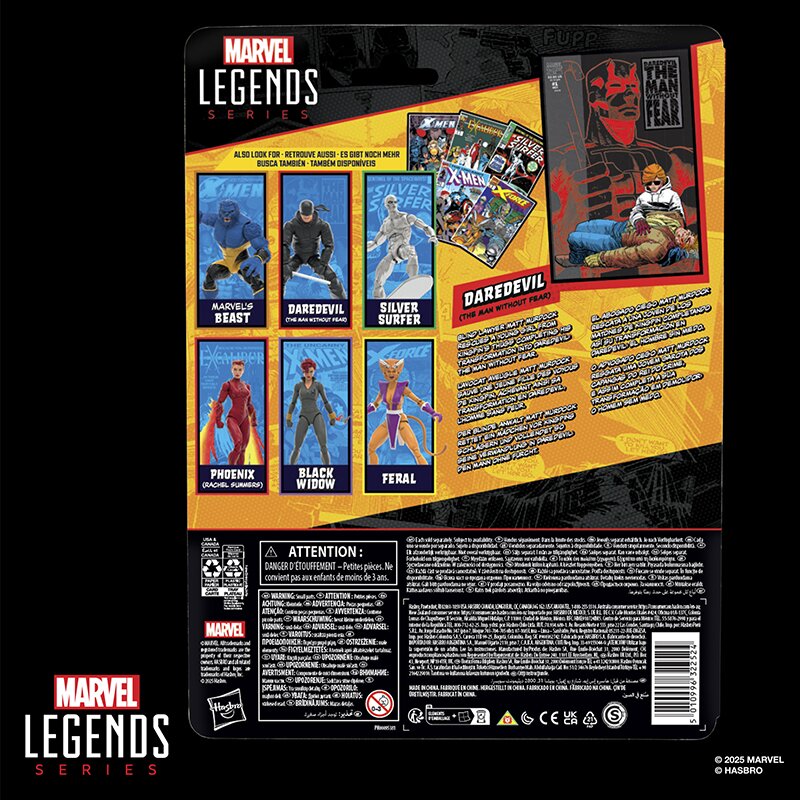 Marvel Legends Shadowland Daredevil Comics Inspired 6-Inch Action Figure