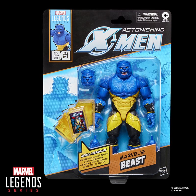 Marvel Legends Beast Comics Inspired 6-Inch Action Figure