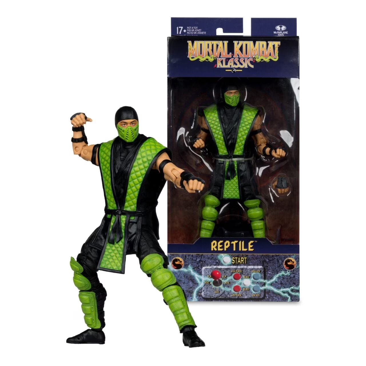 Mortal Kombat Klassic Reptile 7-Inch Action Figure