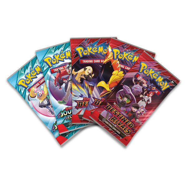 Pokémon TCG: Team Rocket Tin (Mewtwo ex, Nidoking ex, or Persian ex) – Styles May Vary