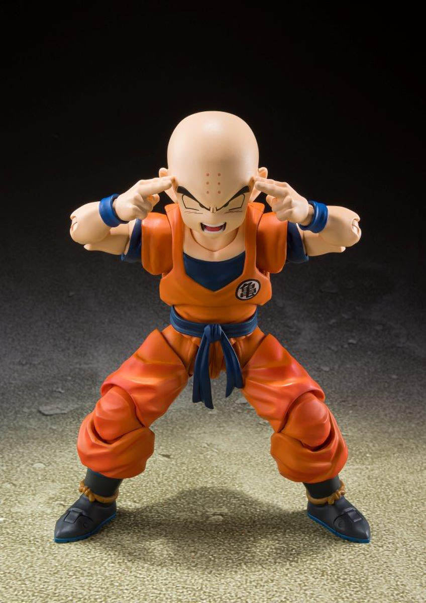 Dragon Ball Z Krillin Earth's Strongest Man S.H.Figuarts Action Figure